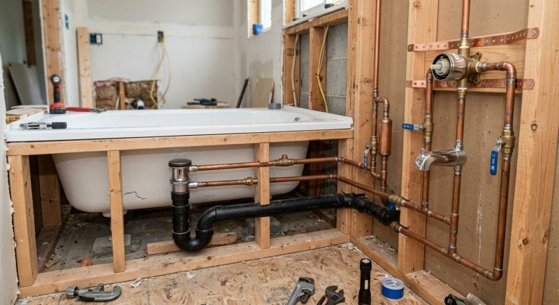 Oversized Bathtub Installation in Portland, ME
